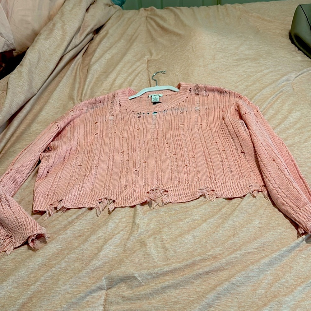 Cropped sweater